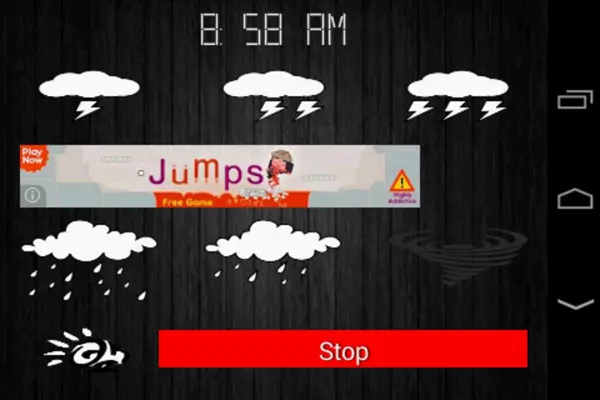 Thunder Storm Sounds android App screenshot 0