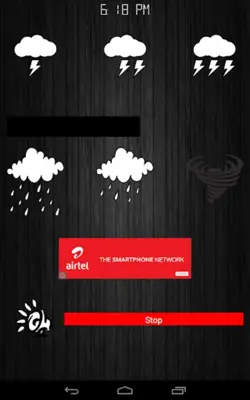 Thunder Storm Sounds android App screenshot 1